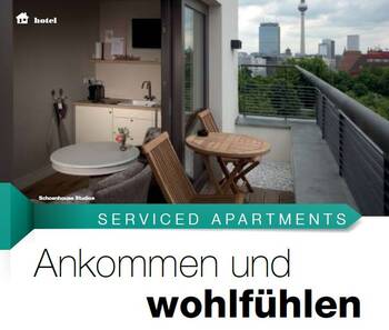 Ankommen und wohlfühlen in Serviced Apartments, Wohnen auf Zeit in möblierten Apartments