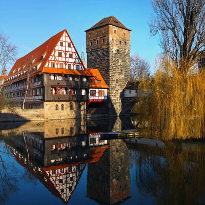 Alte Gebäude in Nürnberg